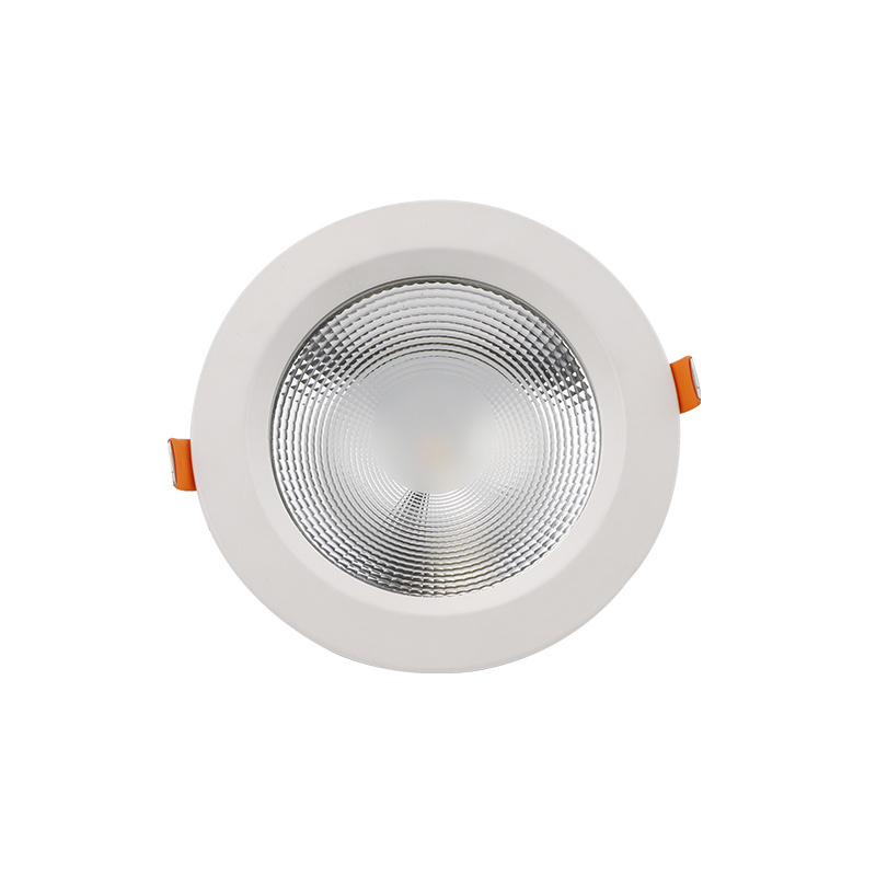 IP44 9W 12W 15W 20W 30W COB Recessed LED Downlight, Ceiling Recessed COB LED Down Light