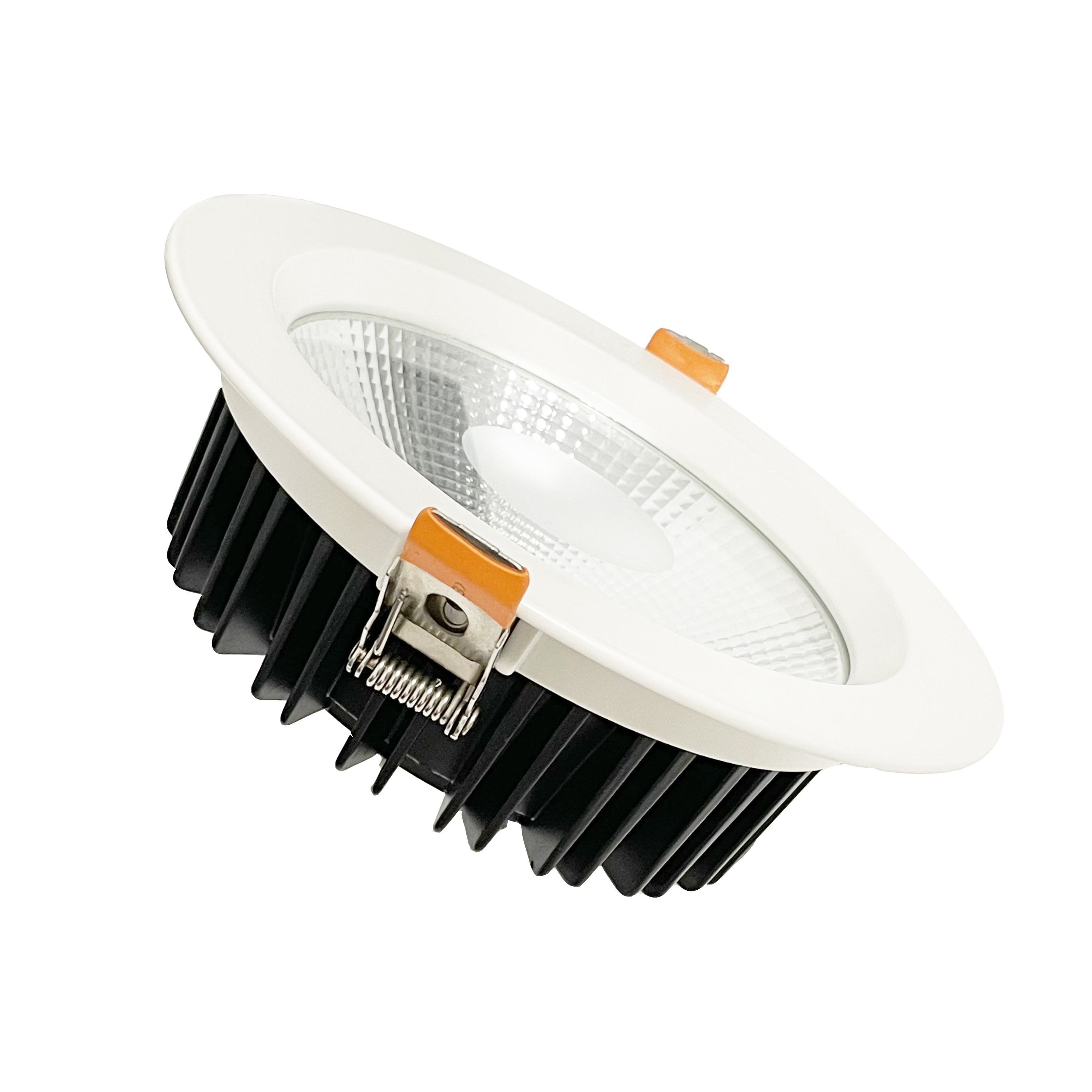 IP44 9W 12W 15W 20W 30W COB Recessed LED Downlight, Ceiling Recessed COB LED Down Light