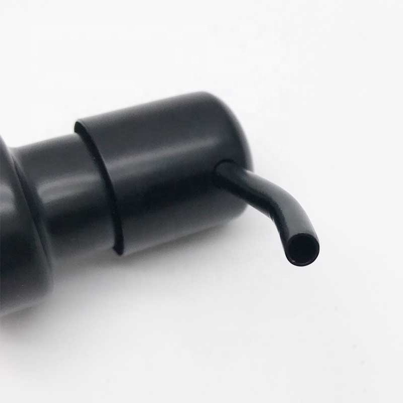 28mm Matte Black Bathroom Soap Stainless Steel Lotion Pump 2CC Dose 28-400 Metal Pump Soap Dispenser