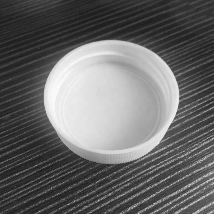 Hot Sales 38/400 38 400 38mm White PP Plastic Closure Ribbed Screw Cover Caps For Tube With Foam Liner