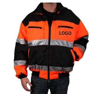 Factory Direct High Quality Hi Vis Reflective Safety Jacket Night Work Reflective Safety Jacket