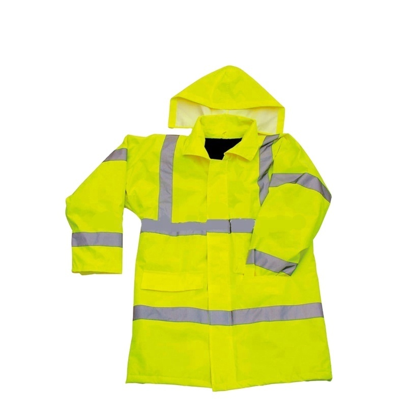 New Hot Sale High Quality Hi Vis Jacket Winter Safety Waterproof Breathable Reflective Jacket With Zipper