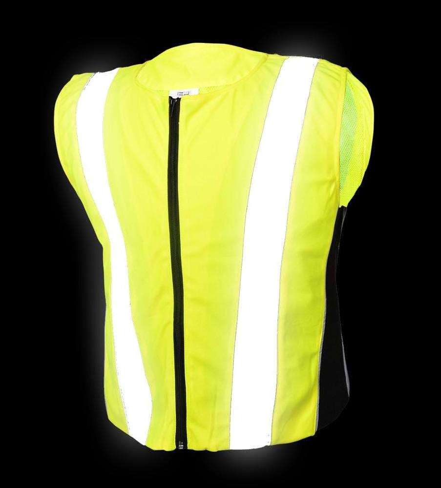 Factory Logo Printed Safety Construction Motorcycle Running Riding Tribe Mesh Reflective Vest