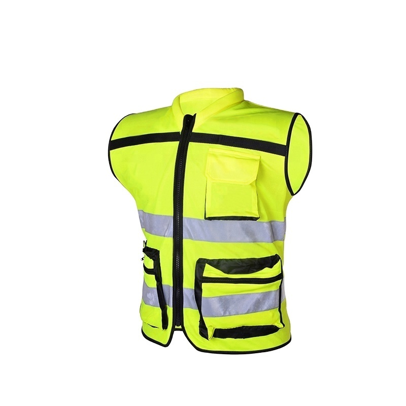 High Visibility Reflective Safety Work Hi Visibility Class 2 Ansi/Isea Safety Utility Vest