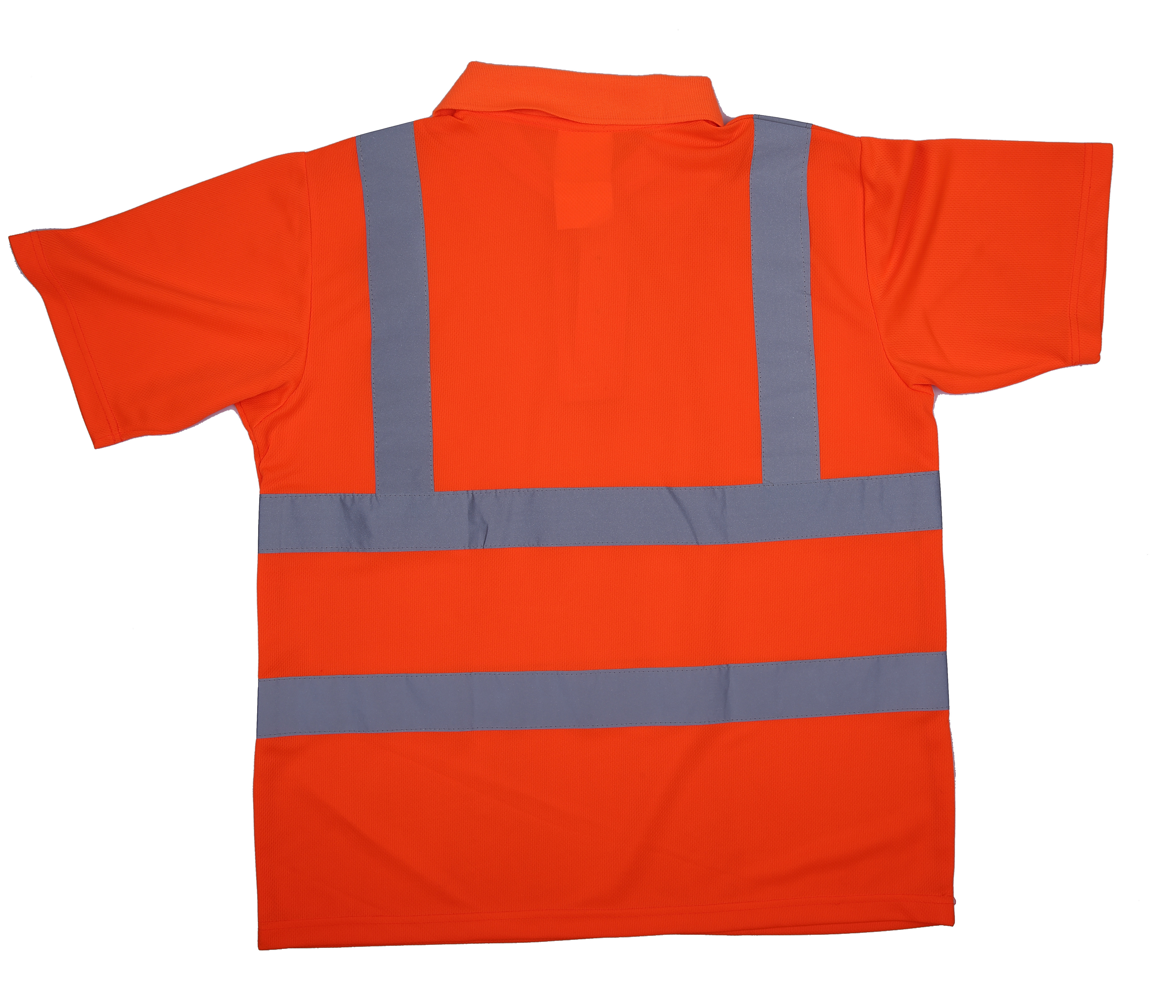 Custom Made Hi Vis Reflective Safety Polo Shirt Reflective work neon traffic visibility safety vest