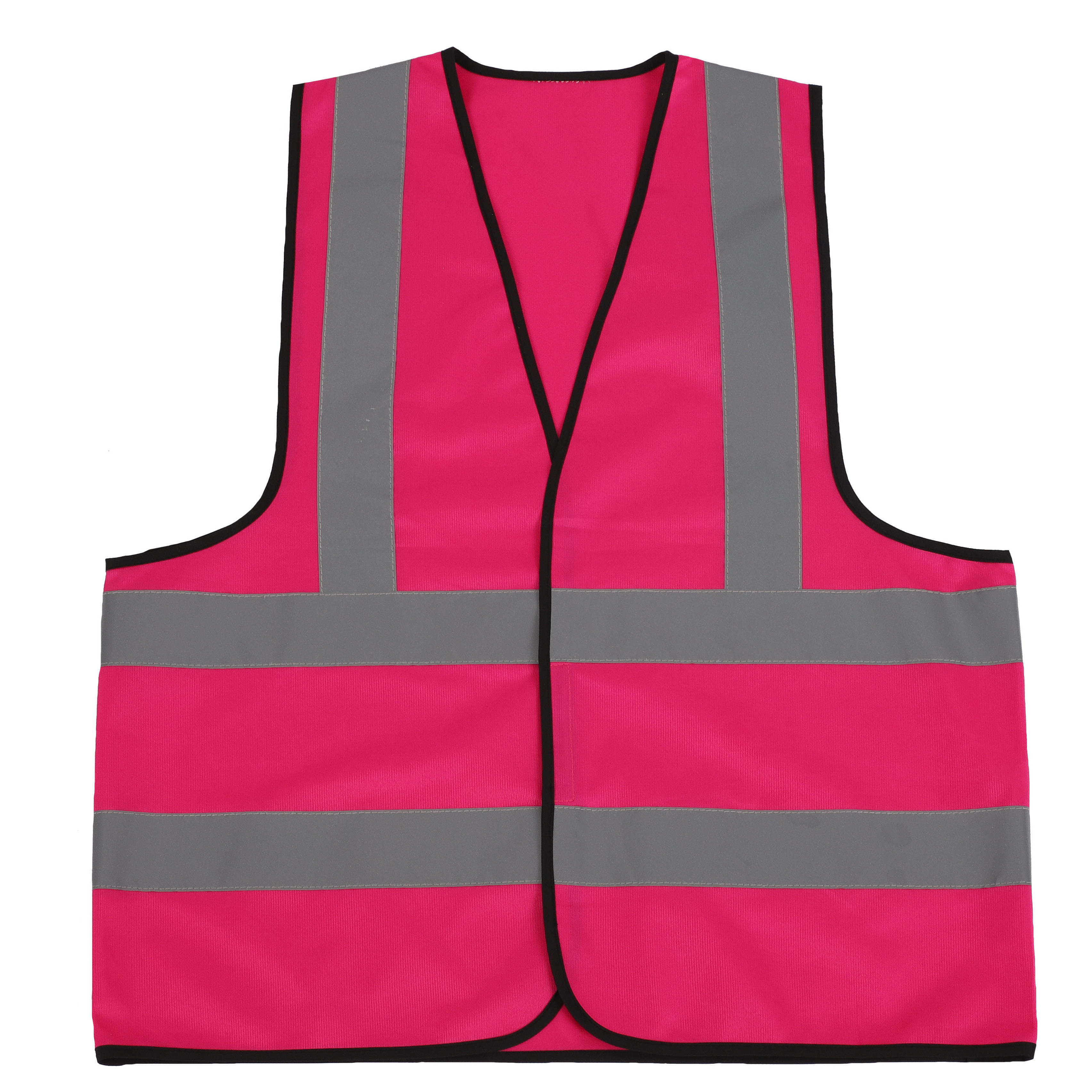 Factory Outlet Pink Style Female Use Road Work Reflective High-Visibility Safety Vests