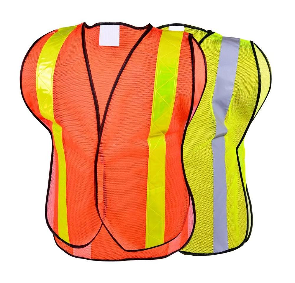 HouYuan Outdoor Road Car Waterproof Orange Saftey Vest Reflective Safety Clothing