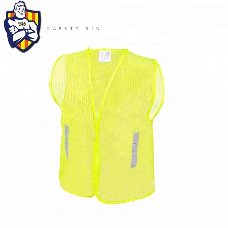 Fast Delivery OEM Outdoor Summer Security Woman Men Reflective Safety Vest