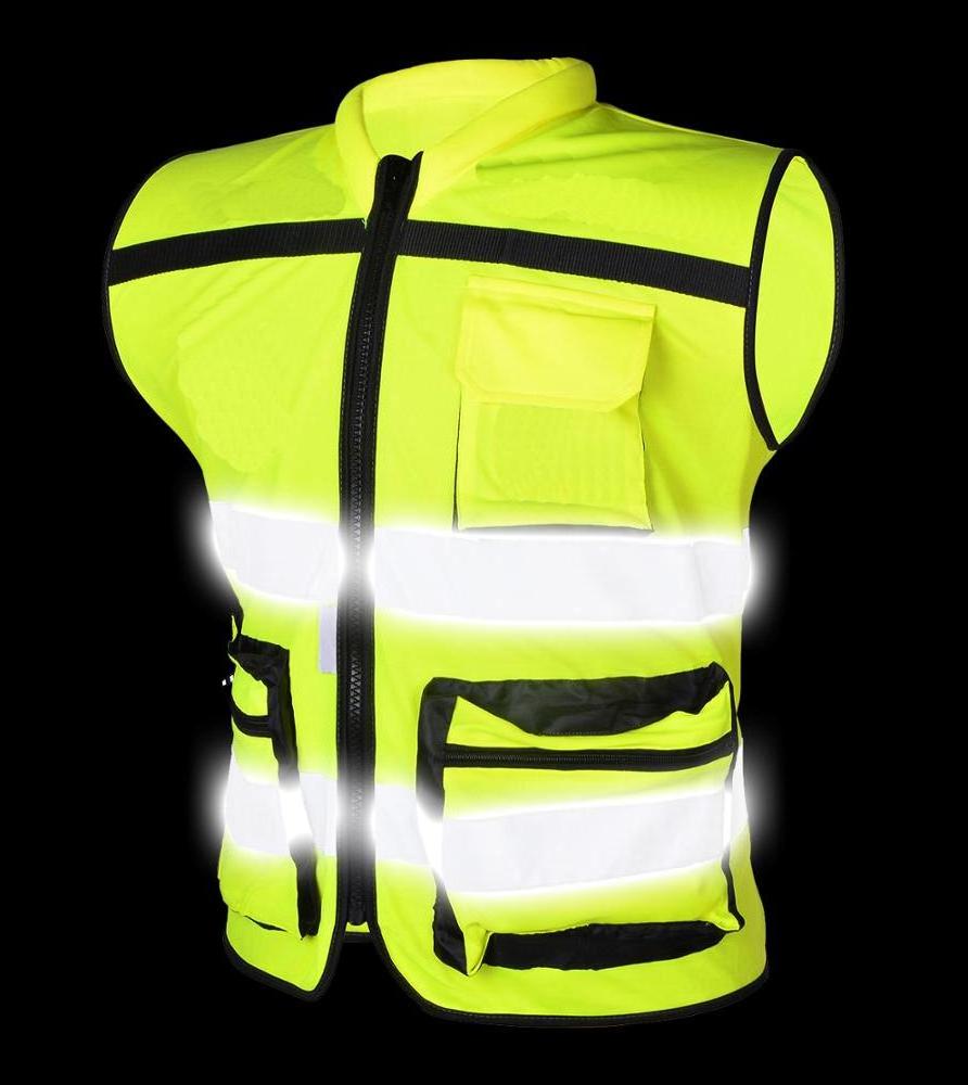 High Visibility Reflective Safety Work Hi Visibility Class 2 Ansi/Isea Safety Utility Vest