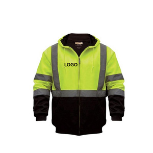 Wholesale Reflective Wholesale Security Safety Winter High Visibility Jacket