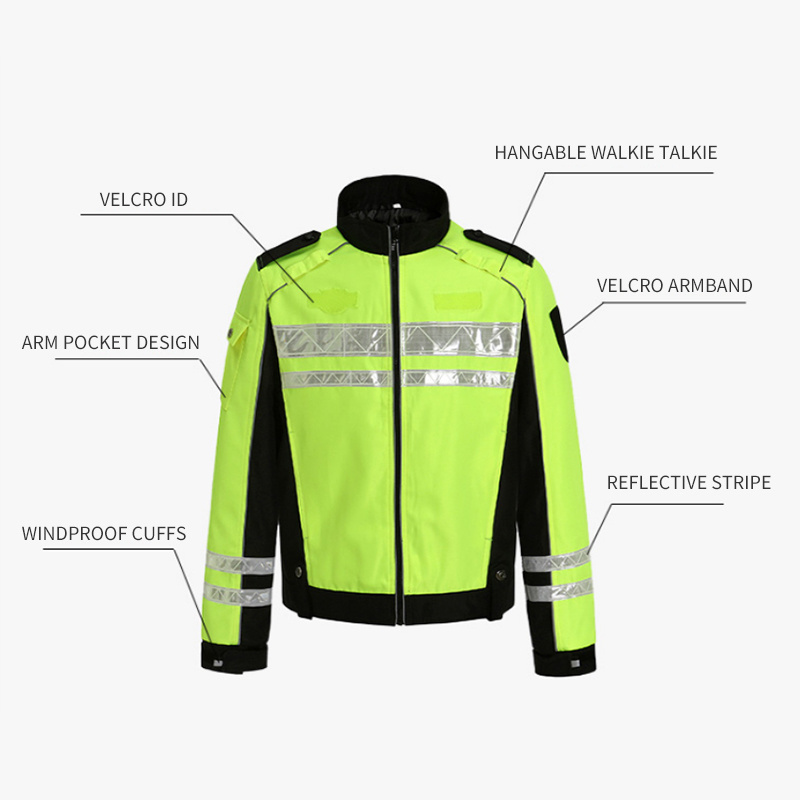 Summer Mesh breathability Traffic Safety Reflective Clothing Road Administration Saftey Clothing Customizable