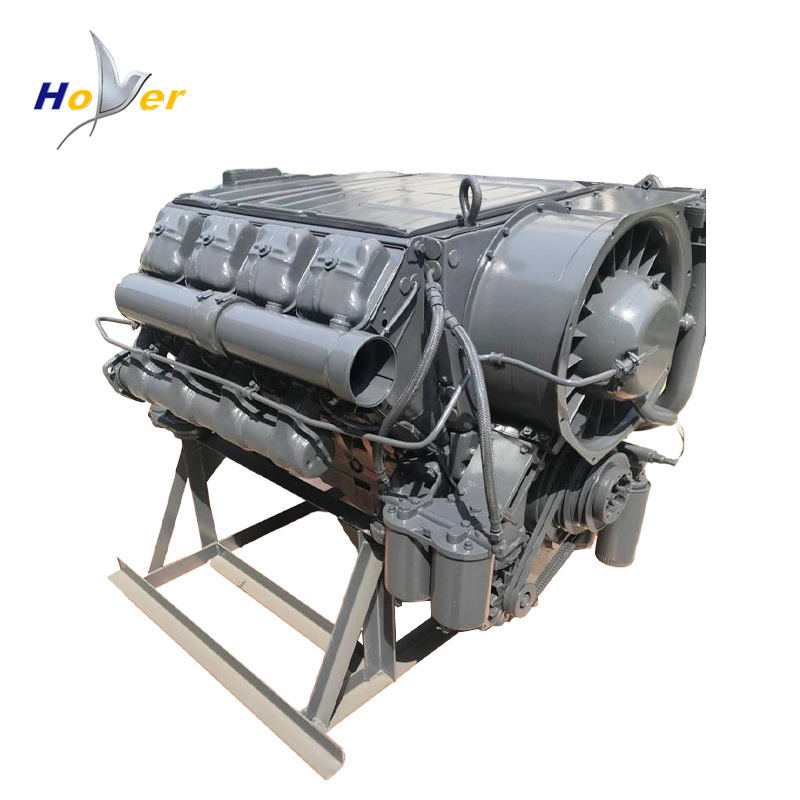 F8L413F Air Cooling Diesel Engine V8 8 cylinder Diesel Engine For Deutz