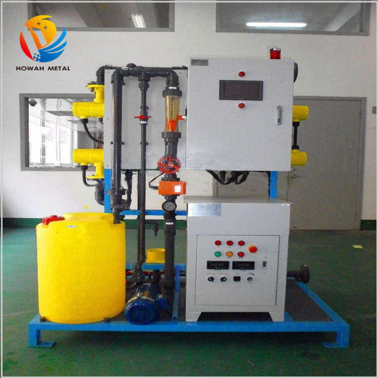 Environmental Protection Water Treatment Machinery Saltwater Electrolysis Sodium Hypochlorite Equipment