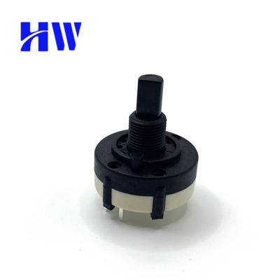 RS26 Rotary Switch F-shaft 2 Pole 6 Position Multi-way Position Switch