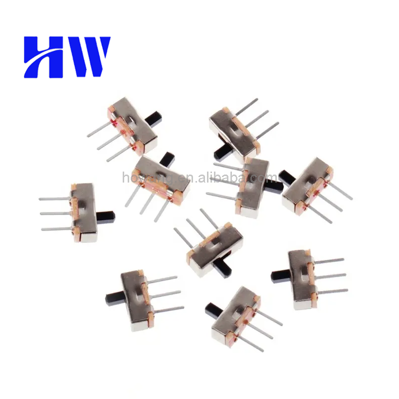 2P3T 4 Position 10 Pin Mini Horizontal  Vertical Slide Switch DPDT Slide Switch Toggle Switch