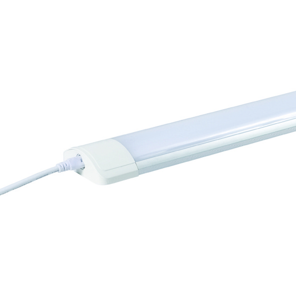 How Bright plastic aluminum LED Tube light Fluorescent Fixture 10W 20W 30W 40W 50W Linear Light