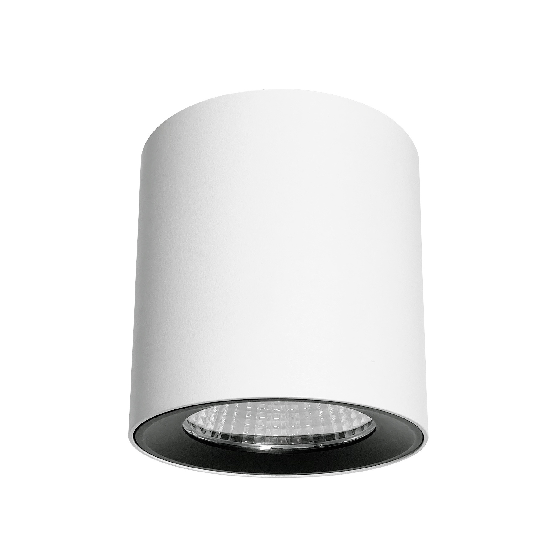 High Quality 16W White Black Led Ceiling Light for Hotel Home Cylinder Aluminum Surface Mounted LED Down Light