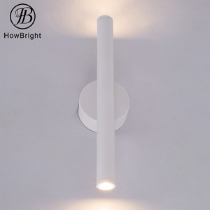 High Quality Modern round wall light up and down aluminum wall lamp surface mounted spotlight  indoor corridor staircase light