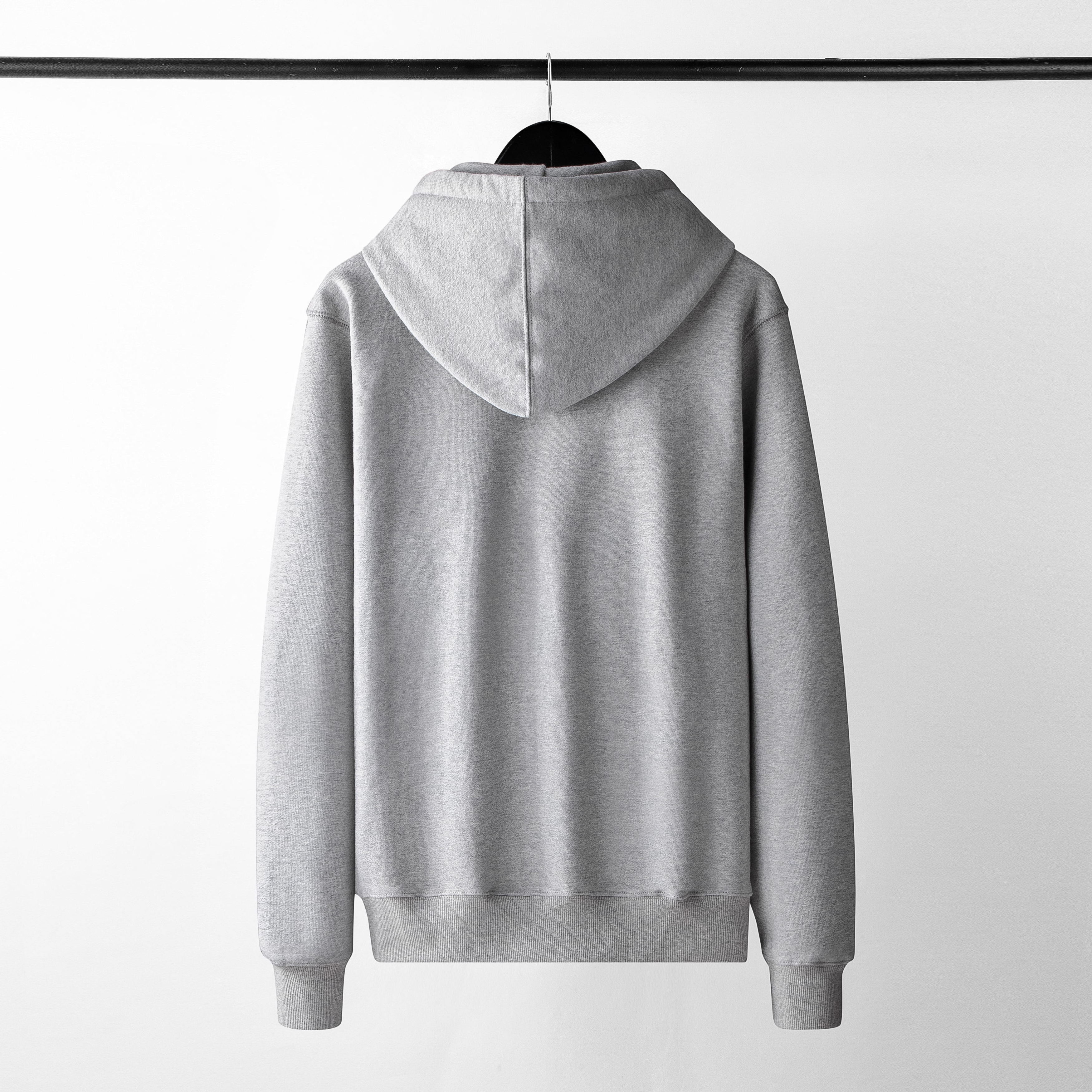 Crewneck Sweatshirt Heavy Weight 100 Cotton Wholesale Cropped Man Basic Plain Heavyweight Hoodie Manufacturer