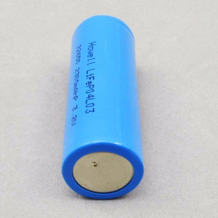 HOWELL Round size 22650 3.2v 2300mah rechargeable lifepo4 battery