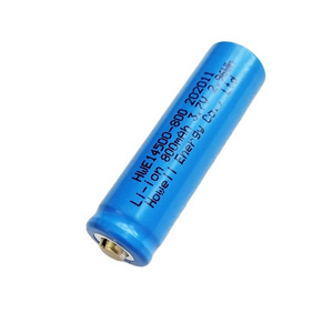 battery 14500 3.7v rechargeable battery lithium ion akku 14500 800mAh li-ion battery