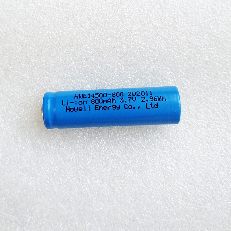 battery 14500 3.7v rechargeable battery lithium ion akku 14500 800mAh li-ion battery