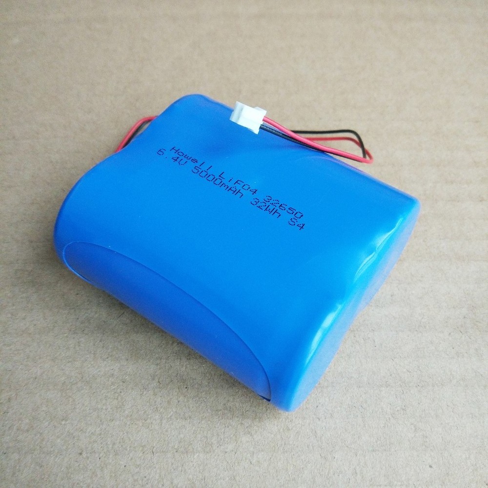 32650 3.2V 5Ah lifepo4 battery cell 6.4v 5000mah rechargeable 6v 4.5ah battery pack