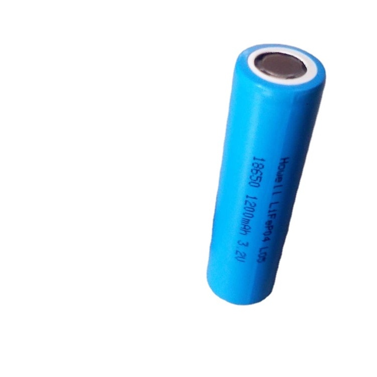 HWE New product 18650 3.2V lifepo4 1500mah battery for solar light