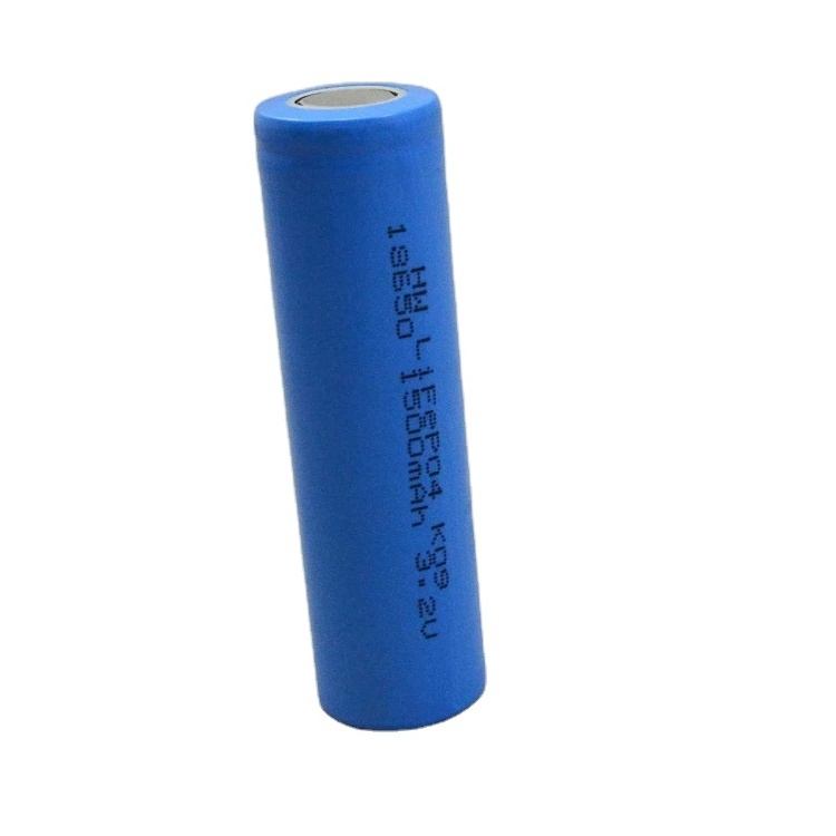 HWE New product 18650 3.2V lifepo4 1500mah battery for solar light