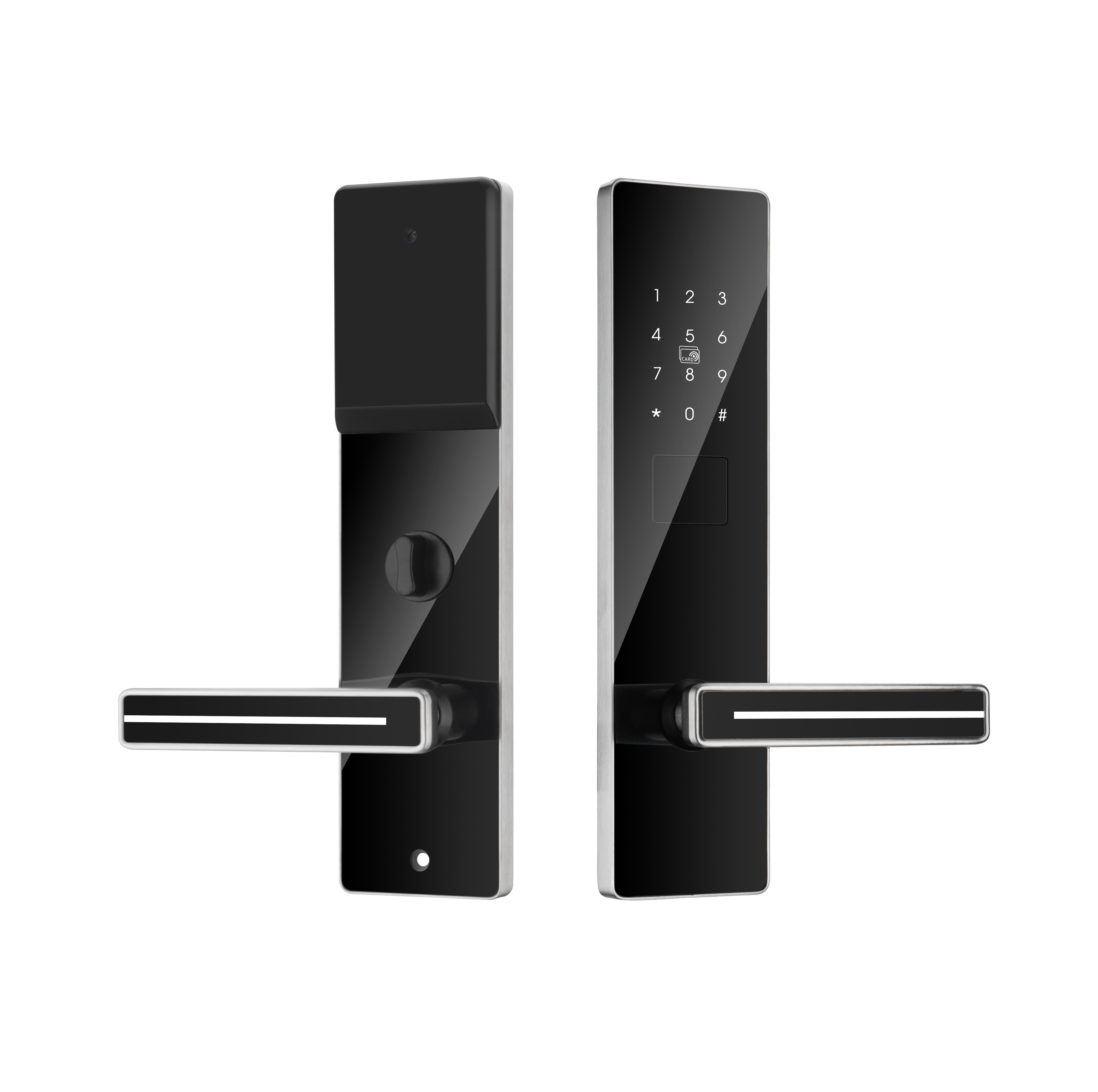 TTlock WiFi Digital Door Lock for Hotel Room RFID NFC Serrures de Portes Smart Hotel Door Lock System With Energy Saving Switch