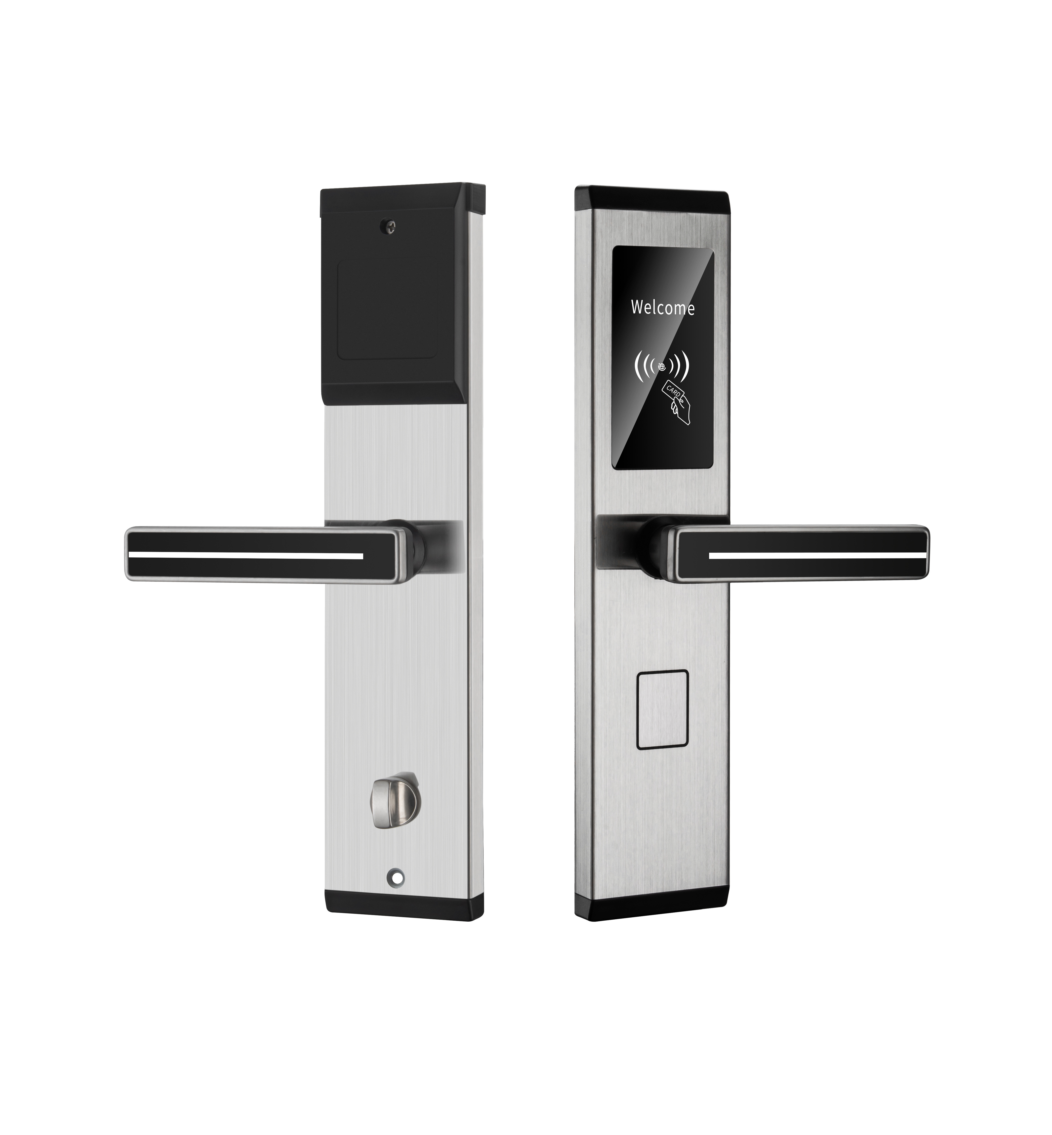 Custom Waterproof Smart lock WIFI APP Smart Door Lock Aluminum Inside Digital Handle Keyless Smart Lock