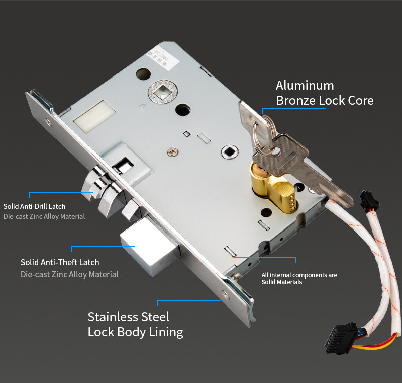 Electronic Motel Hotel Lock System Smart Door Lock with Management Software System