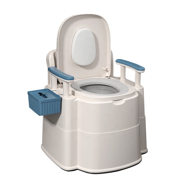 Wholesale Portable Toilets Chair Adults Elderly And Disabled Removable Toilet Hot Sale Portable Plastic Moving Toilet