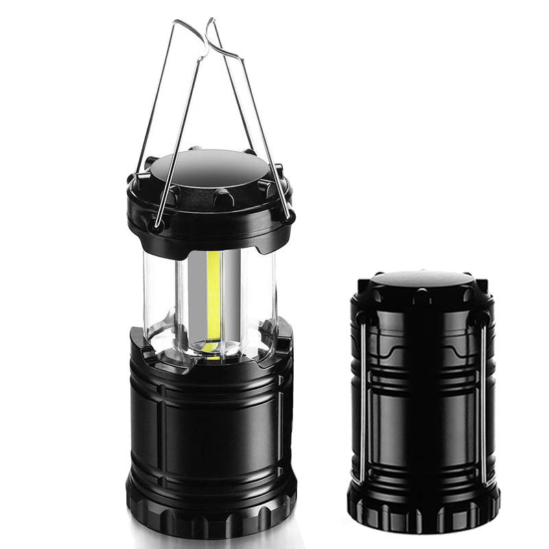 howlighting Waterproof Collapsible Lantern Multifunctional Portable Outdoor Camp Light Emergency Warning Cob Led Camping Lantern