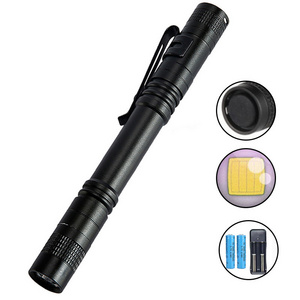 Howlighting Mini Torch Light Aluminum Waterproof Medical PenLight Pocket AAA Battery LED Flashlight