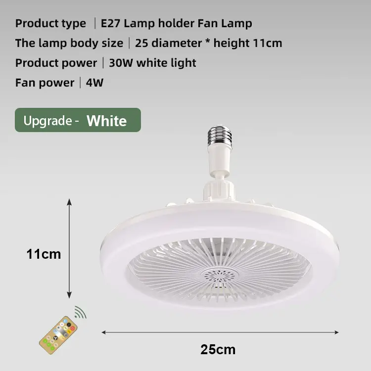 Howlighting Modern Simple Silent Celling Fan Grey Unique Products 3 Blades Remote Control Ceiling Fan Light