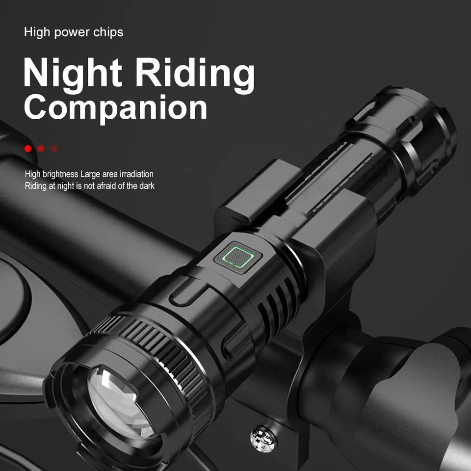 Howlighting Waterproof Emergency Rechargeable Powerful USB LED IPX4 18650 Aluminum Alloy Handheld Flashlight