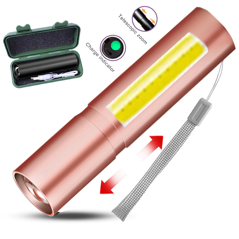 Howlighting Led Charging Flashlight Waterproof Aluminum Alloy Rechargeable LED Torch USB Super Bright Mini Flashlight