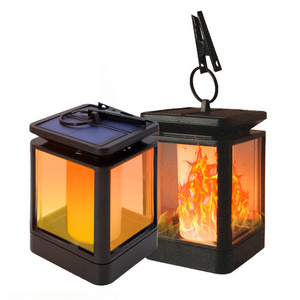 Fire Torch Light Warm White Ip 55 Decoration Outdoor Lantern Lamp Led Flame Effect Light Hanging Solar Lights