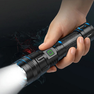 Howlighting Waterproof Emergency Rechargeable Powerful USB LED IPX4 18650 Aluminum Alloy Handheld Flashlight