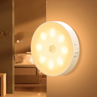 Howlighting Magnet USB Rechargeable Induction Night Lamp LED Cabinet Motion Sensor Night Light