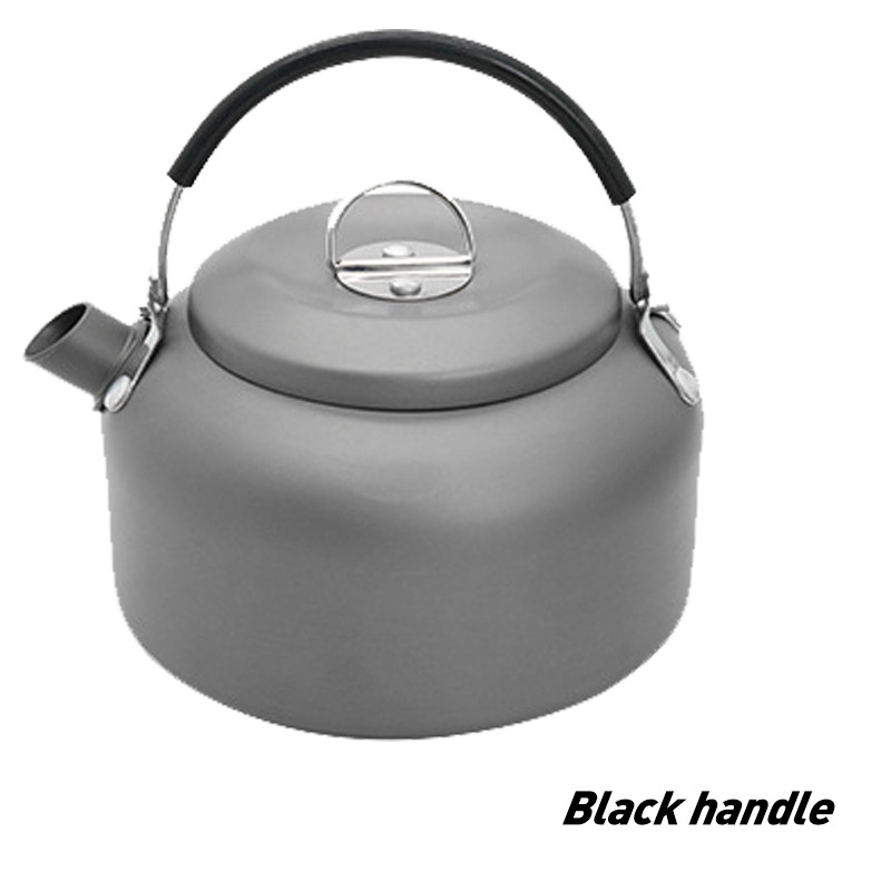 Howlighting 0.8L 1L Mini Aluminum Alloy Anodized Outdoor Camping Cooking Foldable Water Tea Kettle Coffee Pot