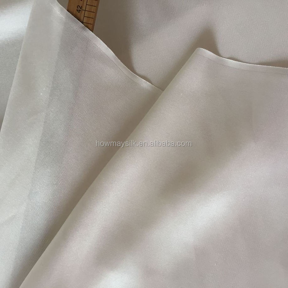 Howmay silk fabric dupion 16m/m 100% pure silk dupioni 45