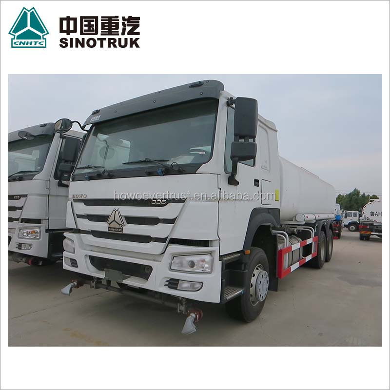 low price 336hp 20000 liters SINOTRUK HOWO water tank truck water sprinkler truck for sale