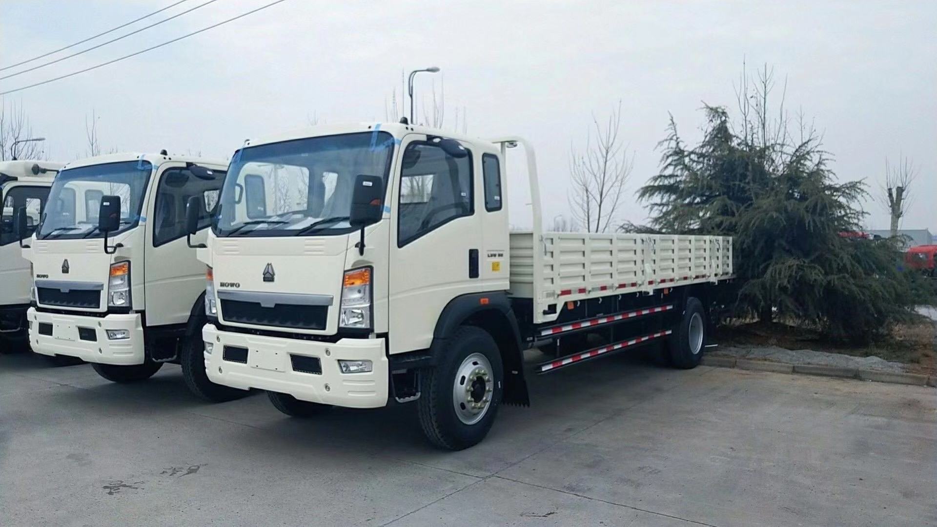 low price high quality SINOTRUK HOWO 7 ton SINOTRUCK mini 6 wheeler 4x2 cargo truck price