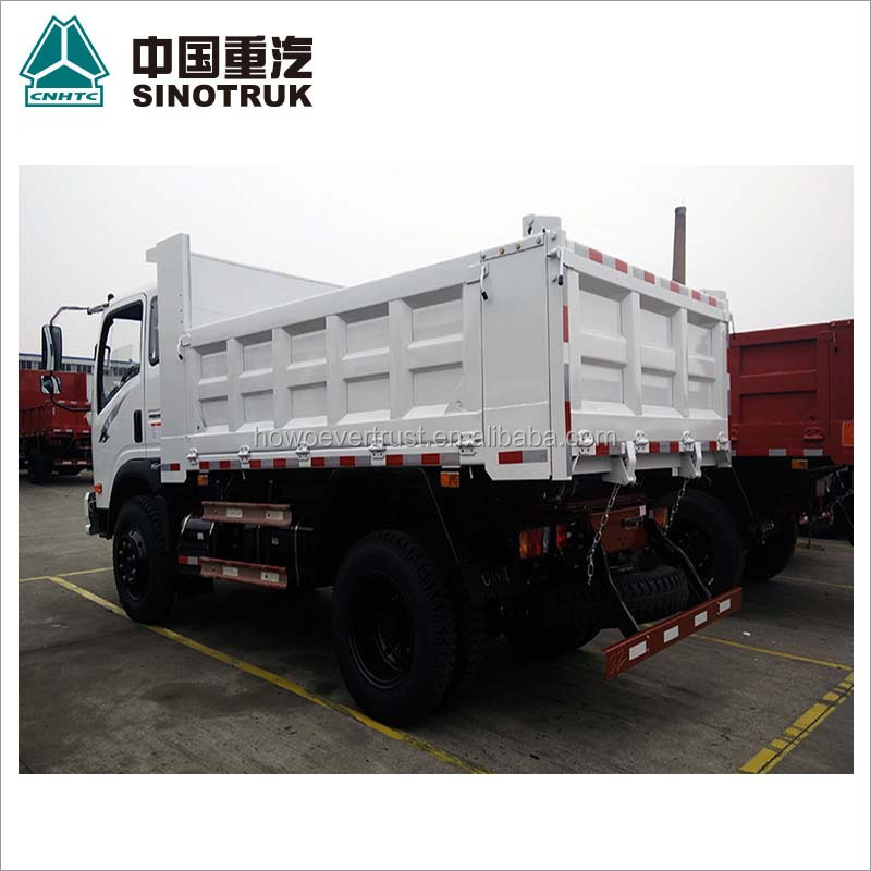 SINOTRUK HOWO mini truck dumper 3 ton 4x2 dump truck 5 ton dump truck