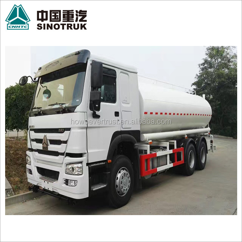 low price 336hp 20000 liters SINOTRUK HOWO water tank truck water sprinkler truck for sale