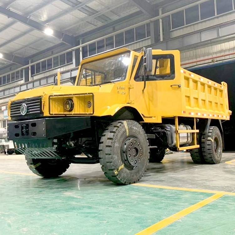 Customized Dongfeng mengshi long head cabin off road 4x4 6x6 dump truck for desert condition