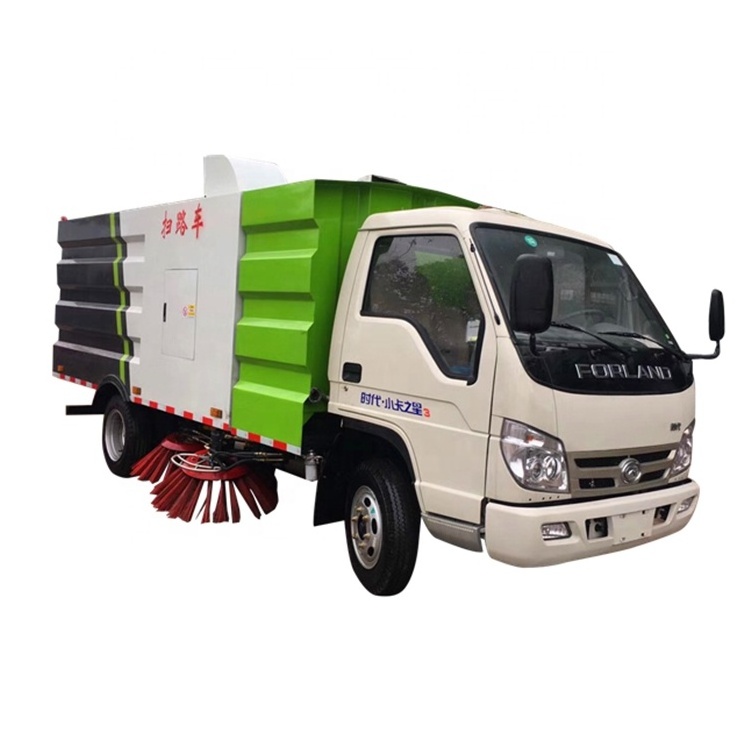 Mini sweeper truck used dumping mechanical broom sweeper vacuum street sweeper low price hot sale