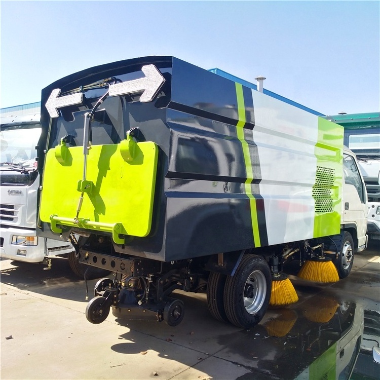 Mini sweeper truck used dumping mechanical broom sweeper vacuum street sweeper low price hot sale